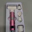 2025 Led Display Electric Razor,Beauty Women's Wet & Dry Electric Shaver, Painless 4 in 1 Painless Body Razors,Cordless 3-Blade Ladies Shaver for Legs, Arm, Underarms, Bikini (Purple)