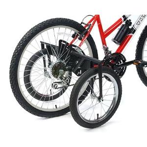 TITAN Bike USA Heavy-Duty Adult Training Wheels – Patented Stabilizer Kit for 24"–27" Bicycles, Supports 250+ lbs, Original Full-Size Bike Training Aid, Not for Electric or E-Bikes