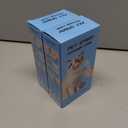 2 x 4-in-1 Pet Steam Brush With Handle for Longhair & Shorthair Cats & Dogs - Rubber Spray Brush With Release Button, Dog Comb and Cleaner (Pink)