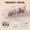 SNNDER Throw Pillow Covers, Pillow Covers for Room Decor, 20x54inch, 496 (Winter - 3)