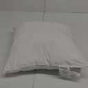 ROYALE LINENS 17 X 17 Pillow Insert - Down Alternative Throw Pillows Insert - Square Pillow Pack of 1 White - Bed & Couch Pillows - Inner Cushion for Bed, Cushion for Living Room - Shams Stuffer