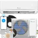 YITAHOME 21 SEER2 18000 BTU Mini Split AC/Heating System 208-230V
Pre-charged Inverter Ductless AC Compatible with Alexa, WiFi Enabled, Cool Up to 1250 Sq. Ft, Full Installation Kit, 1.5 Ton