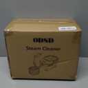 ODSD Steam Cleaner for Home & Car, 3-Level Adjustable Steamer for Cleaning, 15s Heat-Up & 1.6L Large Tank, Handheld Steam Cleaner for Car Detailing, Home, Tile, Grout,Furniture with 15pcs Accessories (Black)