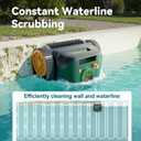 S5 Cordless Pool Vacuum Robot, with 5580 GPH Suction, Smart Navigation, Wall Cleaning, 180 Mins Runtime, Directional Return, Pool Cleaner for Inground and Above Ground Pools up to 3,229 Sq. Ft