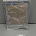 ROLOVE Vanity Mirror with Lights 15"x12", Lighted Makeup Mirror with 10X Magnification, 3 Color Lighting & Dimmable Brightness, Light Up Mirror for Desk, Bedroom, Bathroom (White)