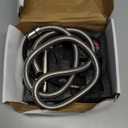 Handheld Toilet Bidet Sprayer, Water Pressure Adjustable Sprayer with Hose and 7/8 "T-Valve, Jet Spray and Soft Spray, for Toilet, Bidet, Shower etc., Stainless Steel, Silver