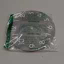 Mosewa Wall Clock 8 Inch Gray Battery Operated Silent Non Ticking Simple Modern Clock Decorative for Bedroom Living Room Kitchen Home Bathroom Office