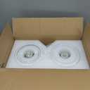 2 Pack Ceramic Wood Brass Semi Flush Mount Ceiling Light Vintage Hallway Light Fixtures, Modern Small Ceiling Mount Light Lamp for Hall Kitchen Entryway Passway Porch Foyer