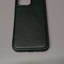 Goodon for iPhone 13 Pro Max Case Wallet - Flip Folio Leather Cover with Trendy Design, 4 Card Slots & Kickstand Function, Stylish Protective Phone Case for Women and Girls - Dark Green