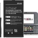3DS XL Battery,3.7V 1750mAh High Capacity Replacement Battery for Nintendo 3DSXL/New 3DSXL/ 3DS LL/New 3DS LL Console,Includes Tool Kit