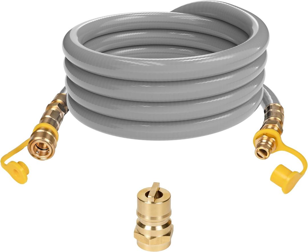 Westinghouse 15-Foot Natural Gas Hose with Adapter, 3/4-Inch Diameter, For Westinghouse Tri Fuel Generators