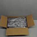 Fruit Bowl, Stackable Wall Mounted Fruit Basket of Smooth Wood Lid with 4 Banana Hanger Hooks, Metal Kitchen Counter Organizer for Snack, Fruit and Vegetable Storage, 11.8 * 7.9 * 8.5 Inches (Large x2, Dark Brown)