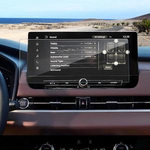 Coleya Anti-Glare Matte 2025-2026 Outlander Screen Protector, for Mitsubishi Outlander (ES/SE/SEL/Trail/Platinum) 12.3-inch Touchscreen,9H Tempered Glass 2025 Outlander Accessories HD&Anti-Fingerprint