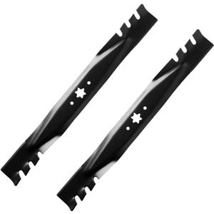 (2 Pack) Replacement Lawn Mower Mulching Blades for Cub Cadet MTD Troy Bilt 942-04308-X 42-0616 742-0616 942-04126, Fits XT1 XT2 LT42 LTX1040 RZT-L42 for 42 Deck Mower