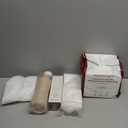 Momcozy Postpartum Recovery Essentials Kit, Labor Delivery Mom Care Kit, Self-Absorbent Disposable Underwear Nipple Nursing Pads Upside Down Peri Bottle Cold Pads Cooling Foam Canvas Bag Set