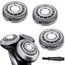 SH90 Replacement Heads Compatible with Philips Series 9000 8000, SH90 Upgraded Replacement Blades Shaving Razor Heads Fit for S9000 S8000 Razor SW97xx, S8950/50 S8950/91 S9311/27