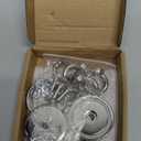 Lift Fishing Magnets, 150 lbs Pulling Force Super Strong Heavy Duty, Large Rare Earth Neodymium Salvage Magnets for Removing, Retrieving - D1.65 inch, 4 Pack