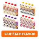 HAPPYTOT Organics Stage 4 Baby Food Pouches, Gluten Free, Super Morning Fruit & Oat Variety Pack Blend 4 Oz (Pack of 16) Best By Jul 15, 2027