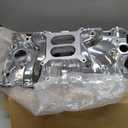 2701 Performance EPS Dual Plane SBC Intake Manifold Polished
Compatible with Chevy Small Block 262-400 SBC 350 305 1955-1986 V8 Square Bore Carb Street Only Idle–5500 RPM Cast Aluminum
