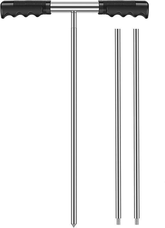 Soil Probe Rod With Gloves