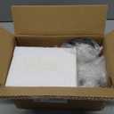 TODOLUZ Black Pendant Light Fixture with Opal White Glass, Farmhouse Mini Chandelier for Kitchen Island Hallway