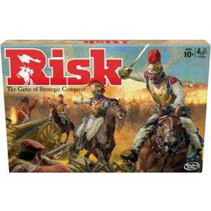Risk Board Game, Strategy Games for 2-5 Players, Strategy Board Games for Teens, Adults, and Family, War Games, Ages 10 and Up (Original version)