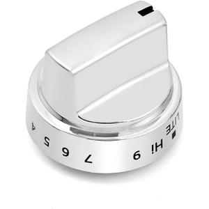 atgestore WB03X24818 222D5786P010 Gas Stove Knobs Replacement Parts for GE Range Knobs KIP 5G92 Knobs General Electric Cooktop Burner Control Knobs JGB700SEJ4SS GE Adora Stove Top Oven Knob Plastic