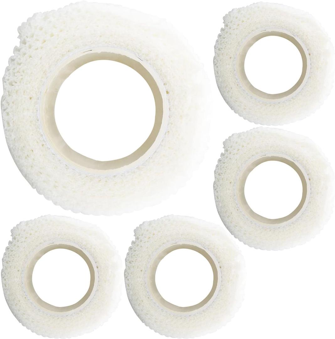 DGZZI 5PCS White Thimble Tape Hand Sewing Thimble DIY Sewing Tools 0.98x157inch Student Writing Finger Bandage Finger Bandage Finger Guard Anti Abrasion