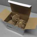 Jutom 3 Pcs Bee Hive Decor Honey Bee Tiered Tray Decor Summer Spring Honeybee Decorations Mini Jute Farmhouse Beehive for Kitchen Table Shelf Home Coffee Bar Themed Party(Vintage Color)