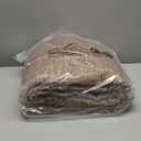 CAREMEE Scalloped Washable Rug 8x10 Area Rugs for Living Room, Solid Coffee Rug for Bedroom Girls, Non Slip Scalloped Throw Rugs with Rubber Back, Soft Dorm Nursery 8x10 Carpet for Dining Room