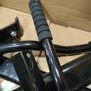 Gyroor Scooter with Adjustable Seat Attachment, 6.5" All-Terrain Self Balancing Scooter, LED Lights & Bluetooth for Kids and Adults, Black