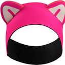 Diving Headband Cat Ears Swimming Headband for Women Kids, 2mm Neoprene Wetsuit Hood - Keeping Water Out - Hold Earplugs in - Secure Ear Plugs for Scuba Dive Snorkeling Swimming Surfing