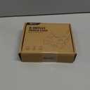 10Ft Extension Cord with Multiple Outlets, Flat Plug Surge Protector Power Strip 10 Ft Long Cord, 8 Outlets & 4 USB Ports (2 USB C), Desk Charging Station for Home Office, College Dorm Room Essentials (White)