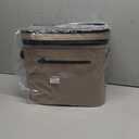 WOOVO Soft Cooler Bag, 100% Leak-Proof Insulated Cooler Bag, Portable Ice Chest with Waterproof Zipper, Cream