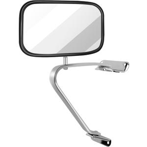 ECCPP Manual Side View Mirrors Plastic Pair Set for Ford for F-Series for F150 for F350 Bronco Pickup Truck SUV