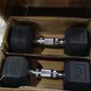 CAP Barbell Coated Dumbbell Weight | Multiple Options Pairs & Sets 25LB EACH