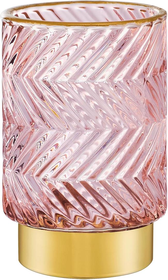Makeup Brush Holder Organizer,Toothbrush Holders,Desk Pen Pencil Holder,Multifunctional Vintage Glass Brush CupA40-10-US