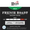 San Francisco Bay Coffee - Decaf Dark Roast - Decaf French Roast (28 oz bag) - Ground Coffee, Swiss Water Processed (28 Ounce (Pack of 1))