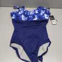 Speedo Women's Endurance+ Color Top One Piece Swimsuit, Size: 12