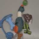 Puppy Toys for Small Dogs - 7 Pack Durable Chew and Teething Toys with Squeaky Plush, Interactive Dog Toys, LED Ball & Poop Bag Dispenser for Toy Breeds & Puppies Under 15 Lbs