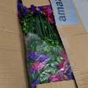 Hananona 6 Pcs Artificial Geranium Flowers for Outdoors Geraniums Silk Flowers Outdoor UV Resistant Garden Plants Faux Flowers for Home Kitchen Table Centerpieces Decor (6, Rose Red)