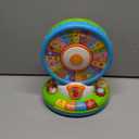 Toys for 1 2 3 Years Old Boys Girls, Musical Spin & Sing Alphabet Zoo with Lights & Sounds, Learning Educational Toys for Toddler 1-3, Christmas Birthday Gifts for Baby Kids Age 6-9-12-18 Months (Blue)