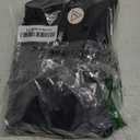 Zando Maternity Swimsuit High Waisted Bikini Set Button Down Maternity Bathing Suit 2 Piece Swimsuit for Women, Black, 2XL