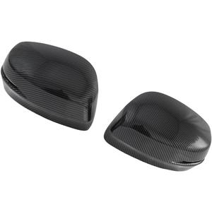 Car Side Door Rearview Mirror Frame Cover Trims, Carbon Fiber Style Rearview Mirror Cover Door Side shapeing Trim 2015-2019 Compatible with Honda Odyssey VTi-L