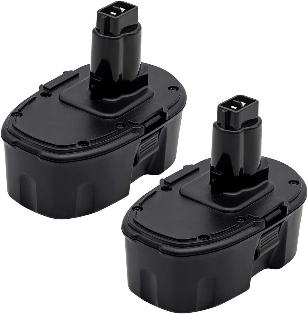 18V Replacement Battery for DeWALT: 18 Volt 5.0Ah XRP DC9096 Ni-Mh Batteries Compatible with DC9098 DC9099 DW9095 DW9096 DW9098 Cordless Power Tools 2 Packs