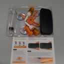 Brennenstuhl Windshield Repair Kit for Chips and Cracks, Rock Chip Repair Kit Windshield, for All Car Windshield Crack Repair Kit to Repair Scratches, with Curing and Pressurizing Device