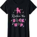 Sock Hop Costume Girls Women Pink Poodle T-Shirt
girl small