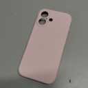 Vooii Magnetic for iPhone 17 Case, Compatible with Magsafe (Premium Liquid Silicone) (Integrated Camera Control Button) Full Body Protective Anti-Scratch Microfiber Lining 6.3", Chalk Pink