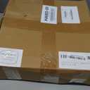 24 Inch Winter Wreaths for Front Door Outside- Pinkpuii Artificial Outdoor Christmas Wreath with Pinecones,White Berries and Welcome Sign,Xmas Holiday Winter Decorations for Home Farmhuse Door Decor