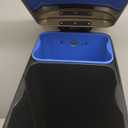 Home Zone Living 13 Gallon Slim Kitchen Trash Can with Dual Compartments for Recycling, Stainless Steel, Silver, 50 Liters Total, Gen 2